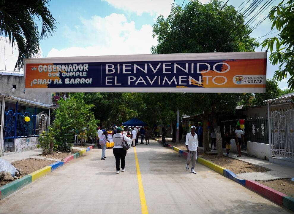 BIENVENIDO EL PAVIMENTO