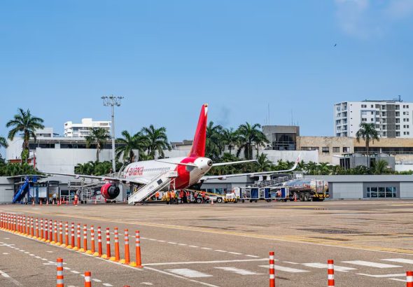 el aeropuerto