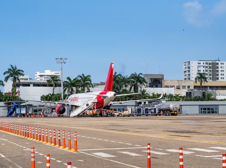 el aeropuerto