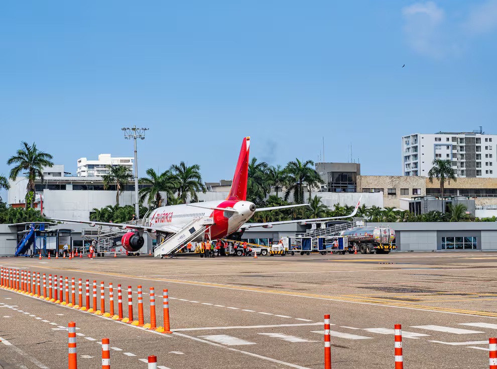 el aeropuerto