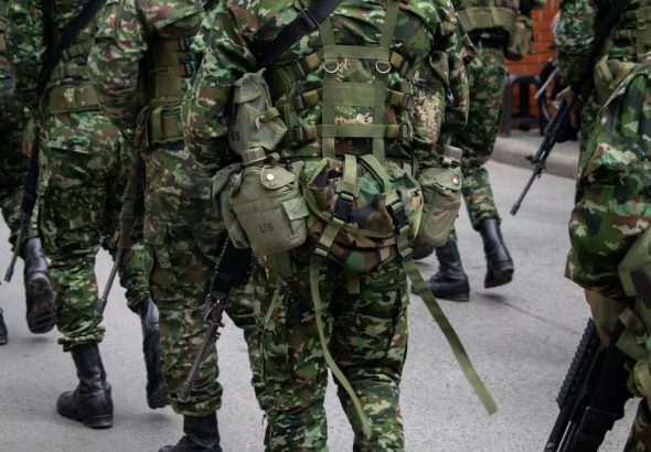 militarización