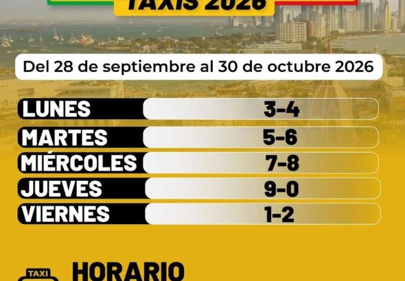 pico y placa para taxis