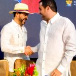 yamilito y abelardo se dan la mano