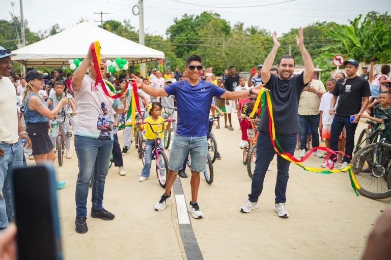 inauguración de via