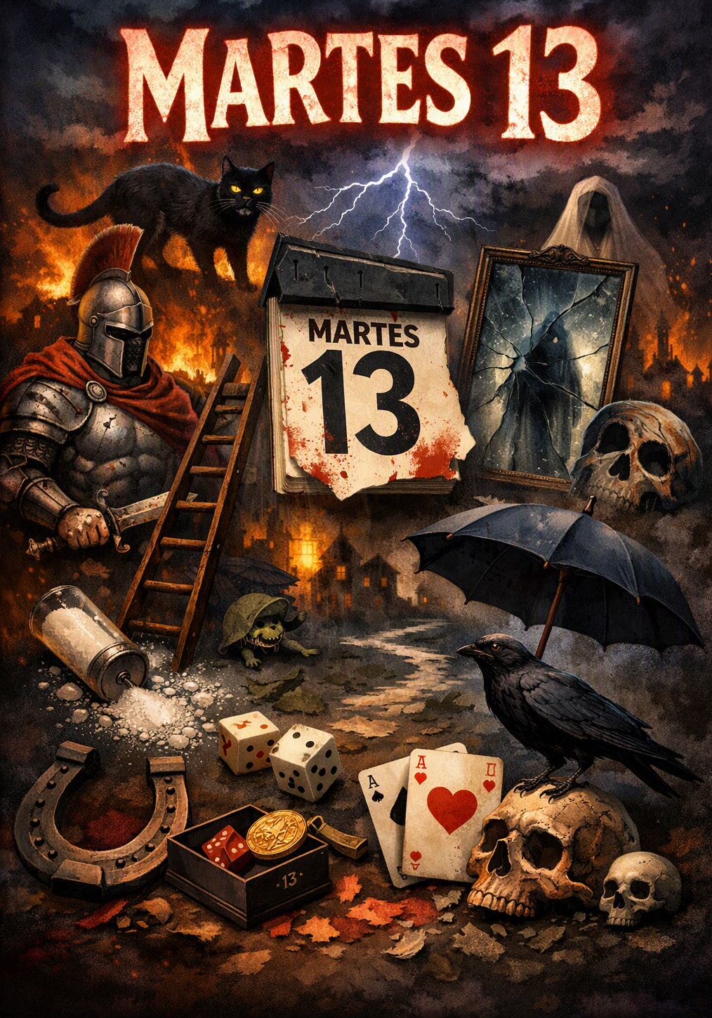 martes 13